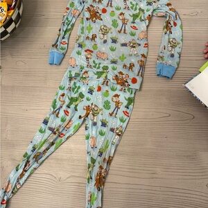Little Sleepies Toy Story Pajama Set - Light Blue